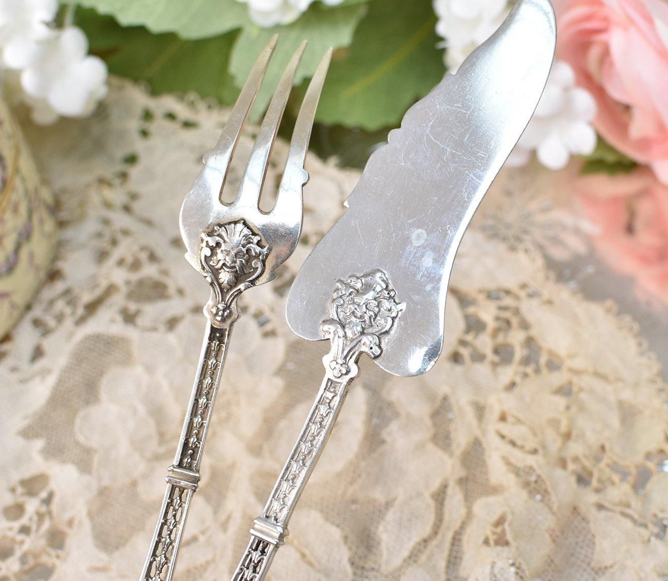 ピュイフォルカ 純銀製 950 最高峰 ビッグサーバー フランス