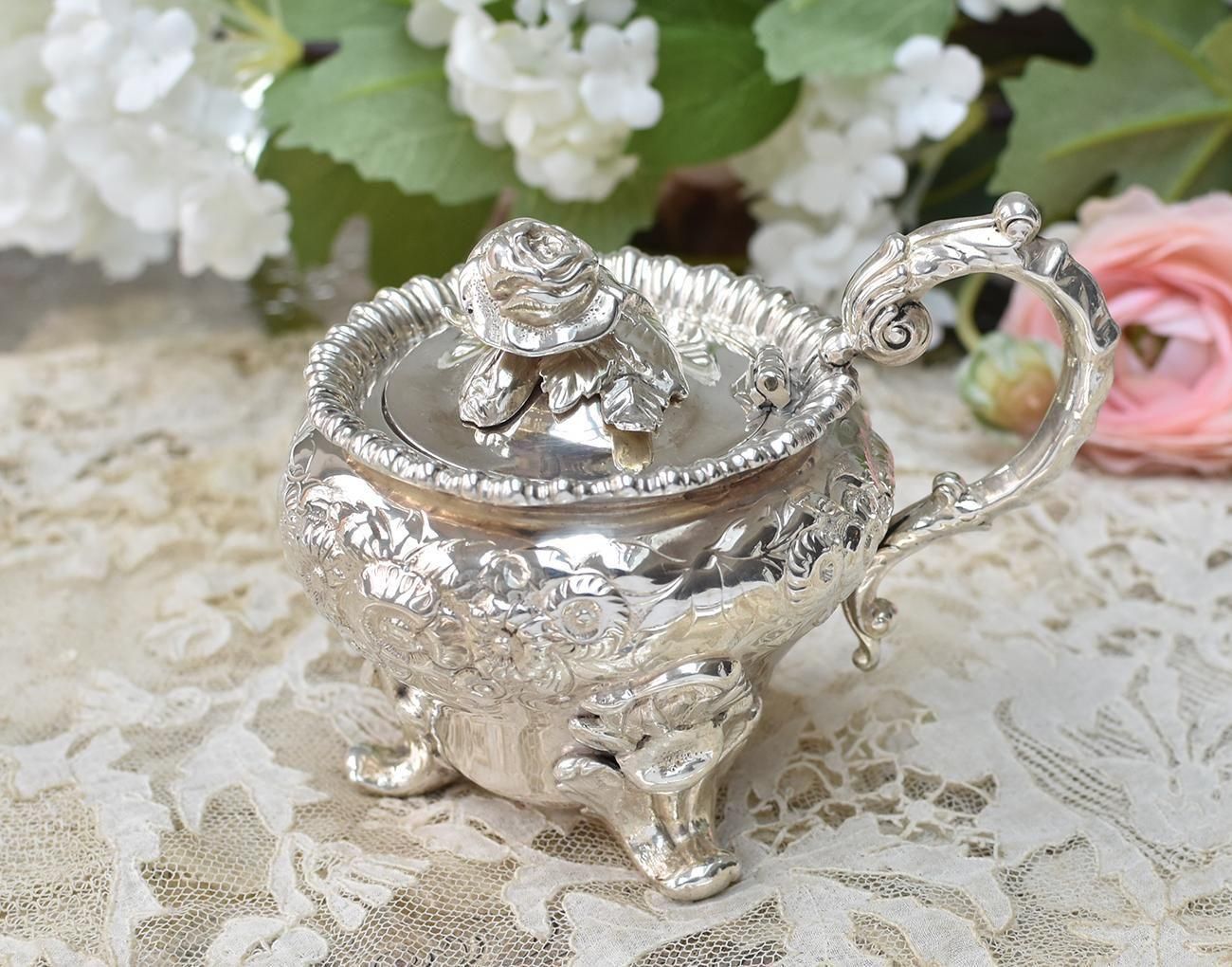 イギリス マスタードポッド silver925 銀無垢 イギリス マスタード