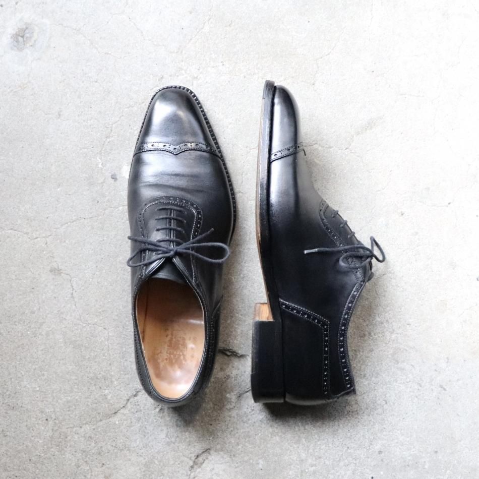 美品” VASS（ヴァーシュ）Vキャップトゥシューズ アデレード Size:42 U