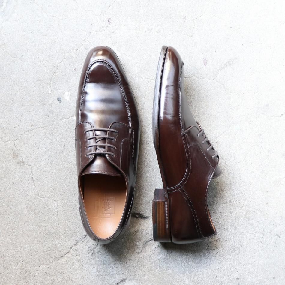 極美品” 三陽山長（サンヨウヤマチョウ）Uチップシューズ Size:6.5