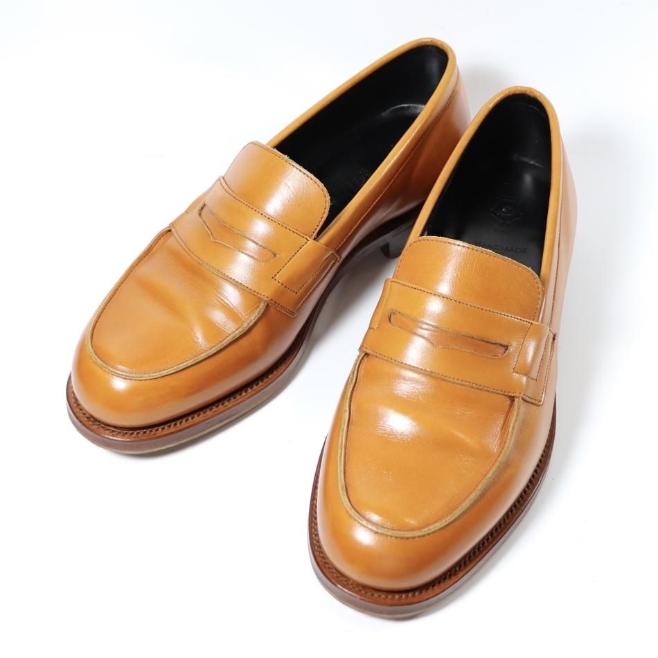 極美品” GRENSON（グレンソン）G-One コインローファー UK7.5 E ライト