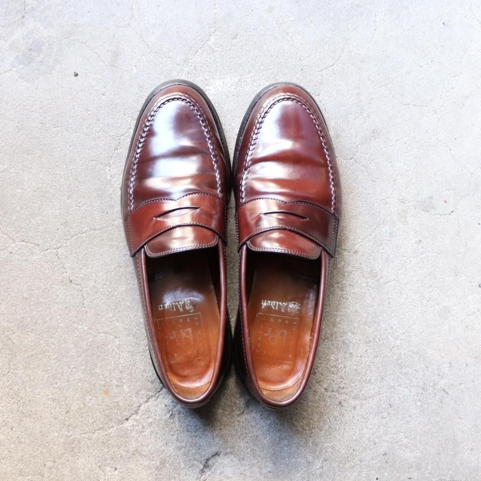 美品” ALDEN（オールデン）× BEAMS PLUS別注 コインローファー US10.5D