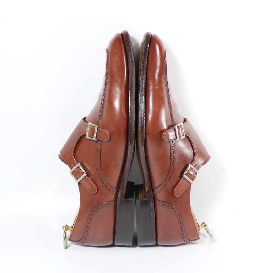 美品” YANKO（ヤンコ）ダブルモンクストラップシューズ Size:9 Cosido