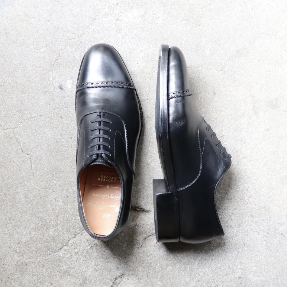 ロイヤルハイランド42ND HIGHLANDダービーシューズ黒38 ロイヤルハイ