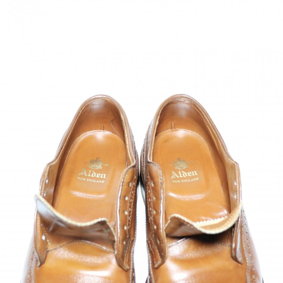 美品/希少品” ALDEN（オールデン）LWB / ロングウイングチップシューズ