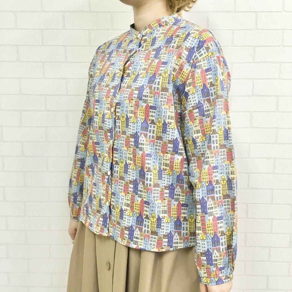 Parkes - バンドカラーシャツ（リバティコレクション） - Sheth Online