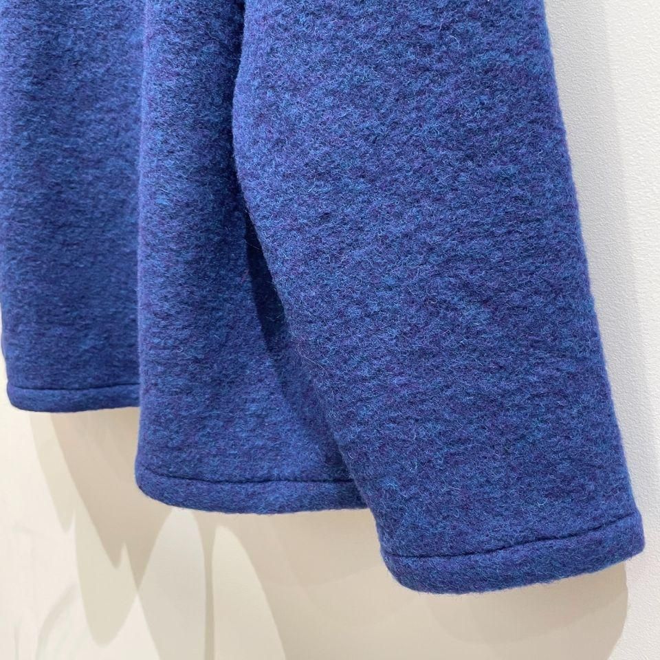 NOMBRE IMPAIR - スライバーニット ショートコート - Sheth Online