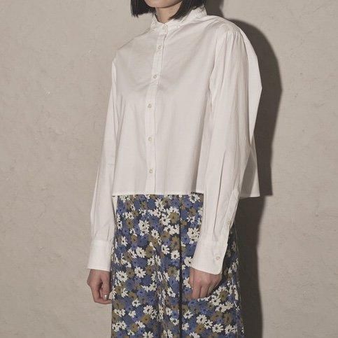 Audrey and John Wad - 2wayカラークレリックショートシャツ (L2103