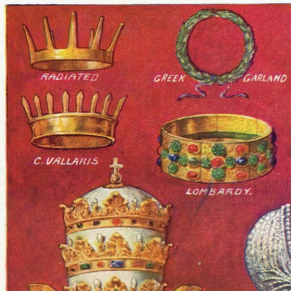 古代と現代の王冠（Crowns Ancient and Modern.）イギリス