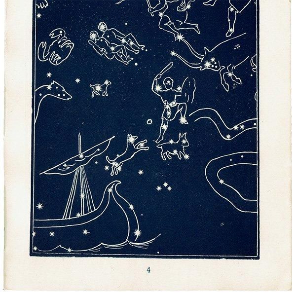 天文学】 冬の星座（ふたご座、オリオン座、おうし座など） Map25 1909