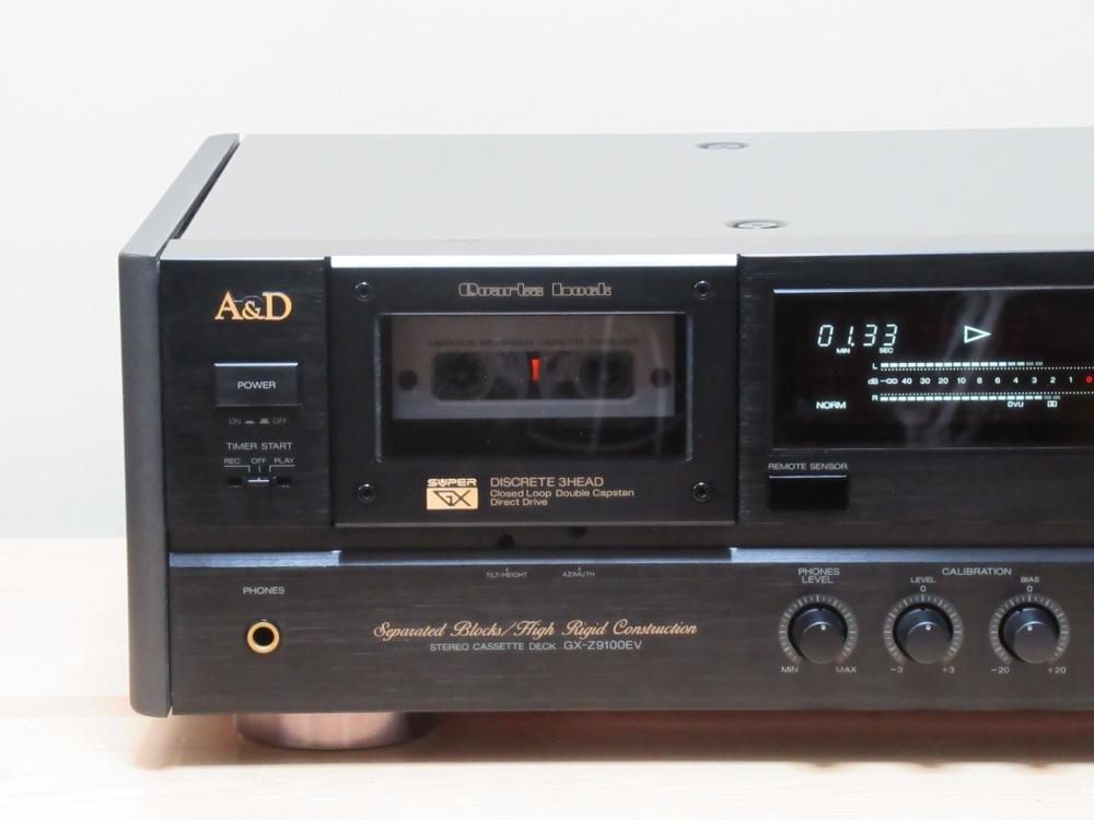 中古】 A&D カセットデッキ GX-Z9100EV 【送料無料】 - 中古 カセット