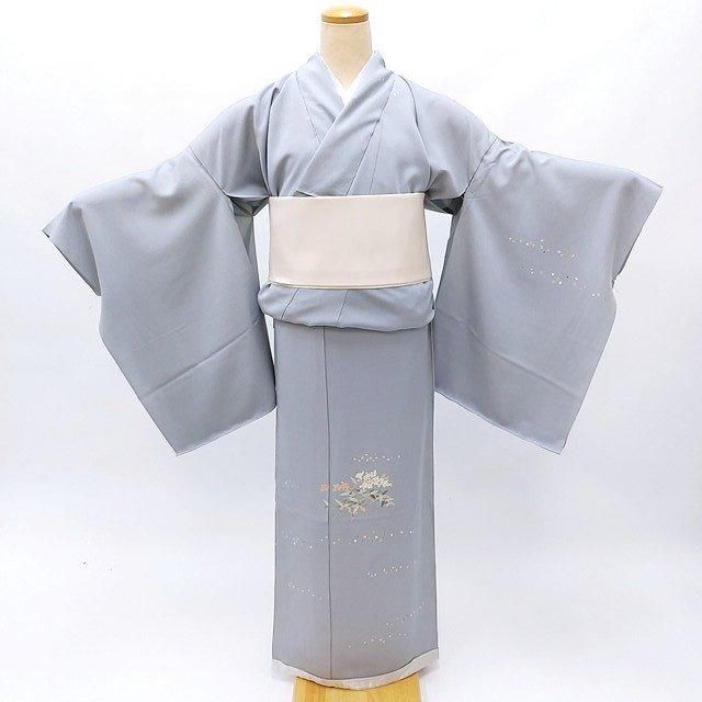 柿本市郎 訪問着 付け下げ 仮絵羽 未仕立て 正絹 M－Lサイズ きもの道楽