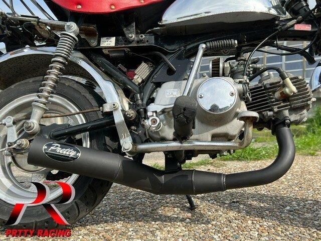 モンキー ゴリラ ショート管 Rタイプ 60.5π マフラー 黒