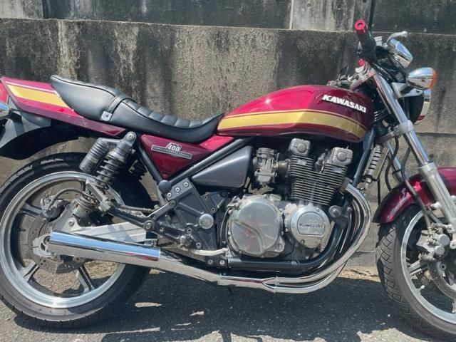 PRETTYRACING SPIDER ゼファー400用 手曲げショート管 Z2タイプ