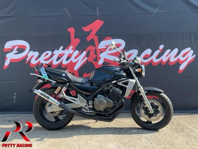 バリオス2 4-1管 ALサイレンサー 50.8π ブラック マフラー