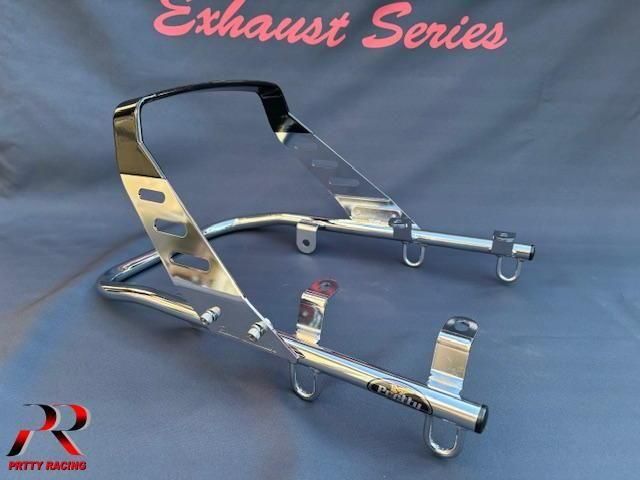 ゼファー400/Χ用 ノーマル ファッション タンデムバー（ゴム巻き）