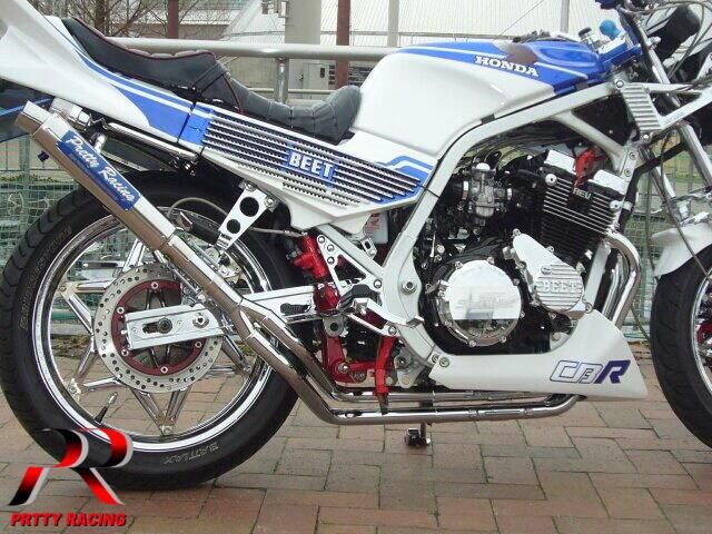 CBR400F 用【爆】4-2-1管(分割式 )