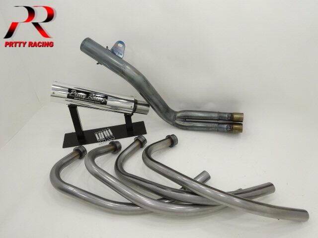 XJ400 E/D 54π 分割式 ガニマタブレット管 素地 マフラー