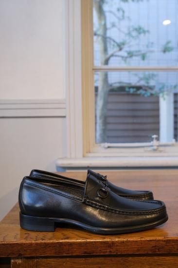 GUCCIホースビットローファー|ブラック37 - lamadri vintage onlineshop