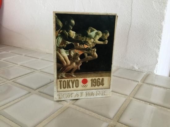 東海銀行 1964年東京オリンピック ノベルティ貯金箱
