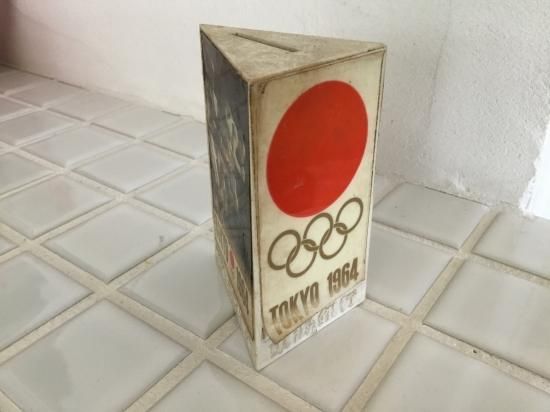 東海銀行 1964年東京オリンピック ノベルティ貯金箱