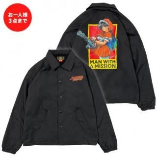 マンウィズ Too many ゴッツ ロンT ブラック ホログラム Mサイズ Too