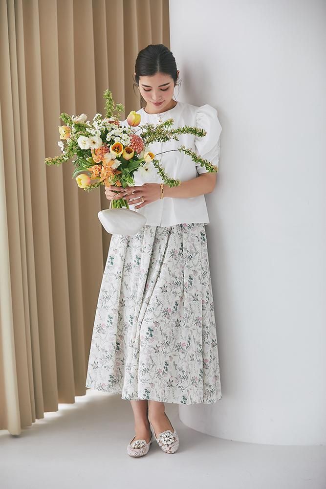 KEITA MARUYAMA × SEVEN TEN by MIHO KAWAHITO China ブラウス