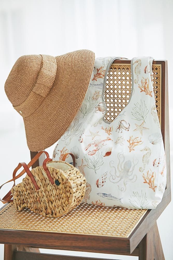 20％off】マリンプリントエコバッグ - seventen