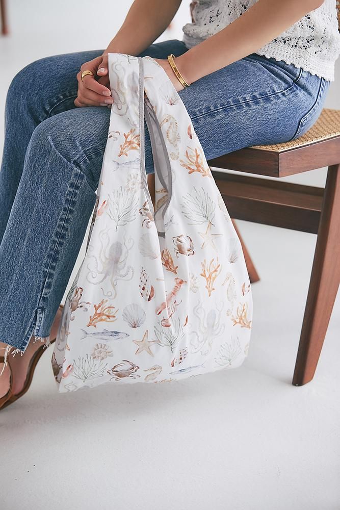 20％off】マリンプリントエコバッグ - seventen