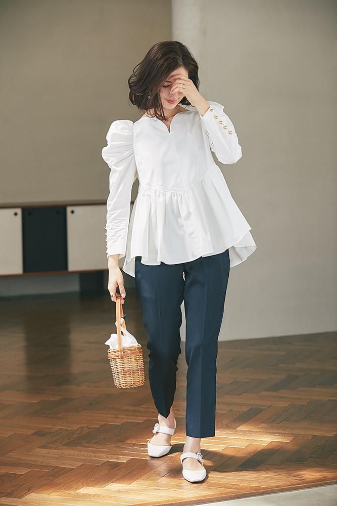 ハートブラウス(ホワイト) - seventen