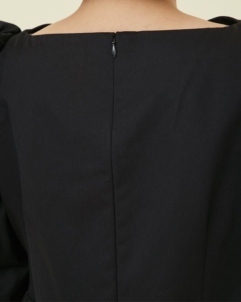 ハートブラウス(チェック) - seventen