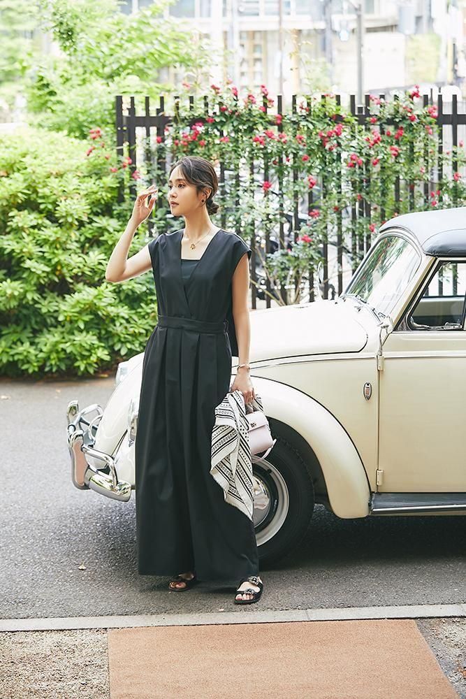 セパレート2WAYオールインワン(ブラック) - seventen