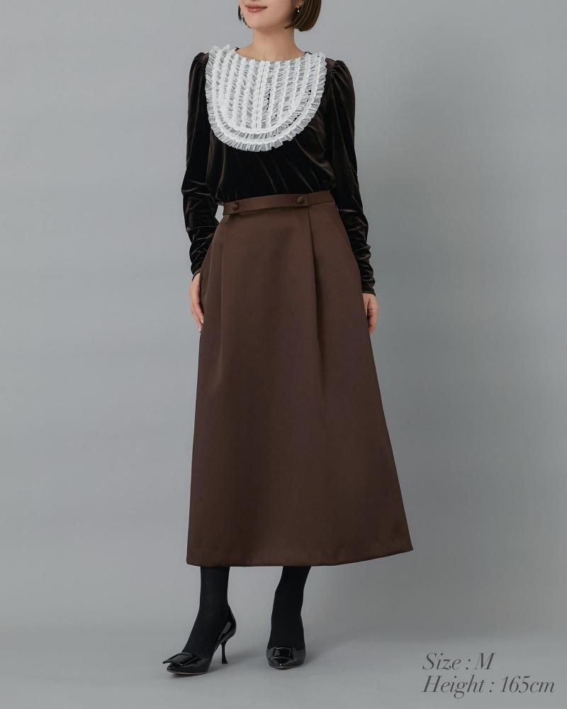 タックタイトスカート(フューシャピンク) - seventen