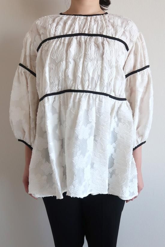 パイピングティアードトップス-seventen-