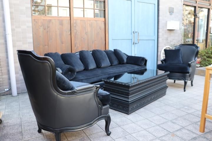 DREXEL HERITAGE(ドレクセル ヘリテイジ) 3人掛けソファです。/猫脚の