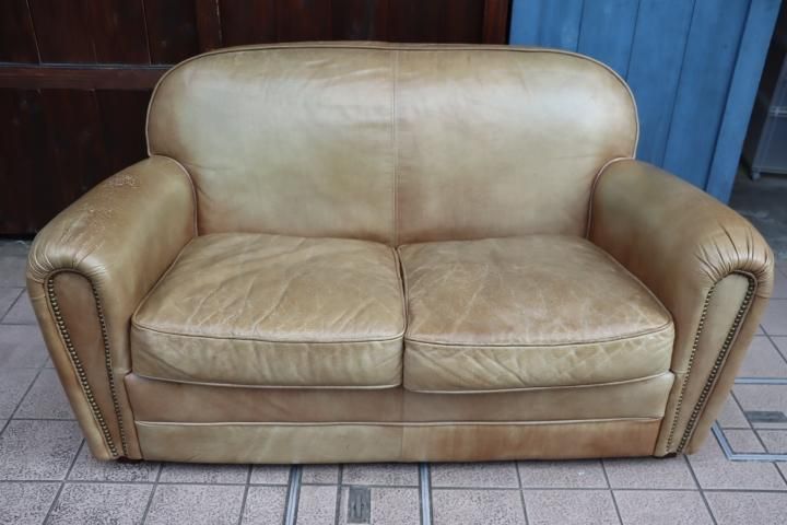 イギリスのインテリアブランドHALO（ハロ）の牛本革使用のFLEAMARKET