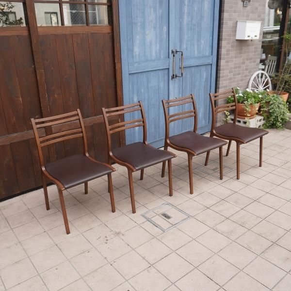 akiko 富士ファニチャー Calm/カーム 軽量 曲げ木 2脚セット akiko