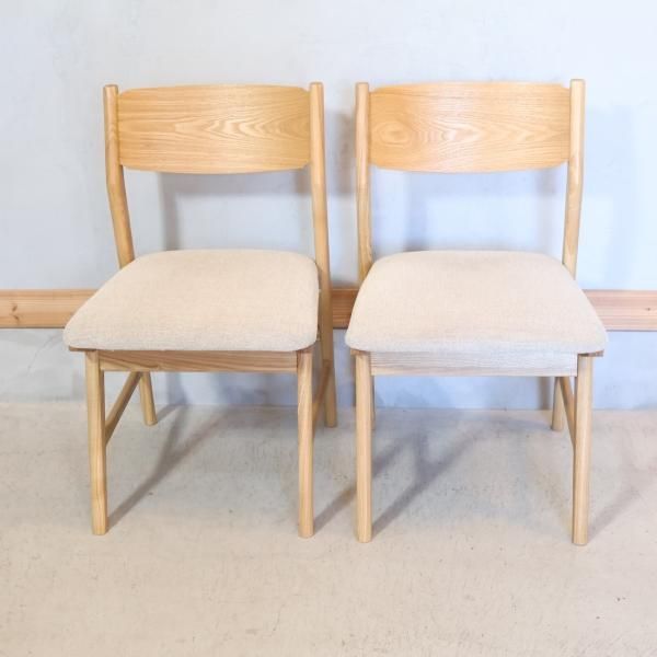 unico(ウニコ)のSIGNE(シグネ)シリーズのダイニングチェア2脚セット