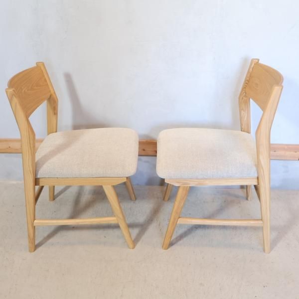 unico(ウニコ)のSIGNE(シグネ)シリーズのダイニングチェア2脚セット