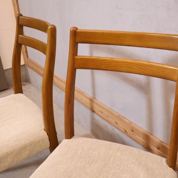 KEYUCA(ケユカ)で取り扱われていたダイニングチェア 2脚セットです