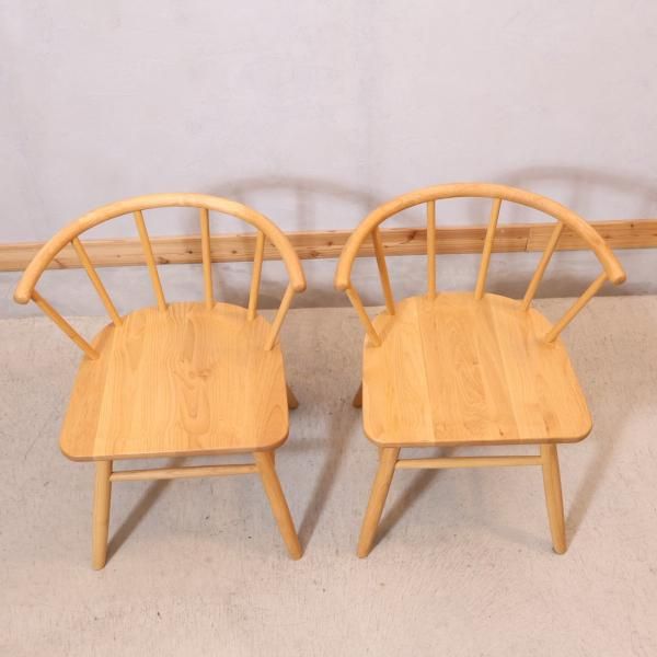 MOMO natural(モモナチュラル)のTAHO(タホ)ダイニングチェア 2脚セット