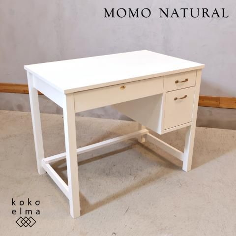 MOMO natural(モモナチュラル)のCIELE(シエル)シリーズの片袖デスク
