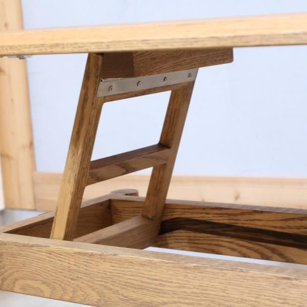 美品】モモナチュラルFD LOW TABLE S ME ローテーブル昇降式 MOMO