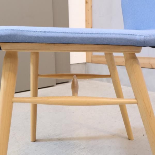 人気のunico(ウニコ)のKOTONA(コトナ)ファブリックチェア2脚セットです