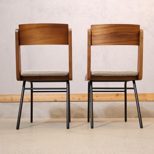 unico(ウニコ)のDIX(ディクス)シリーズのダイニングチェア 2脚セット