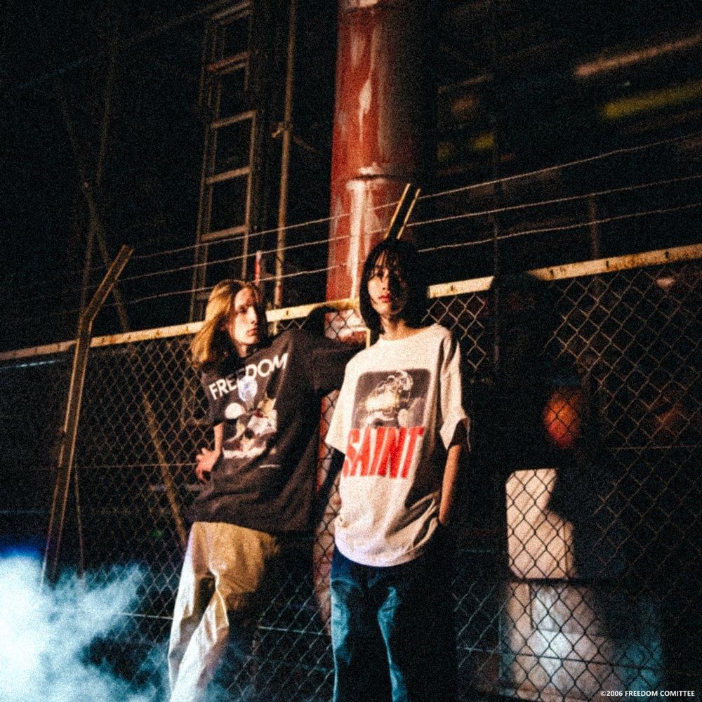 SAINT MXXXXXX(セントマイケル) 商品ページ - FD SS TEE FREEDOM / BLACK