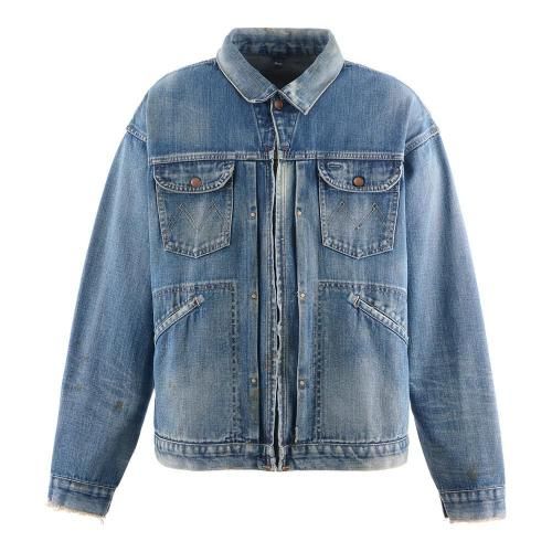 SAINT MXXXXXX(セントマイケル) 商品ページ - ZIP PARKA DAMAGE / BLACK