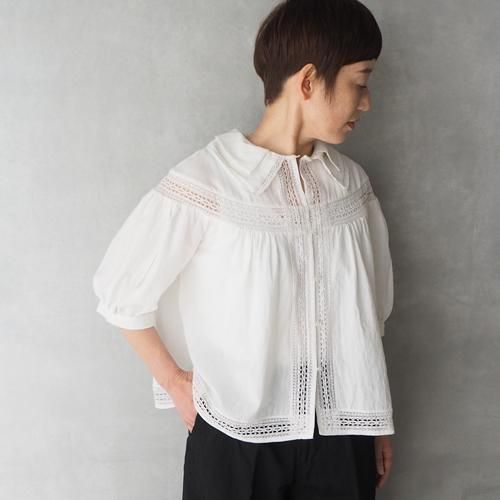 Khadi and Co | レースブラウス〈VENUS〉 - Daja オンラインストア