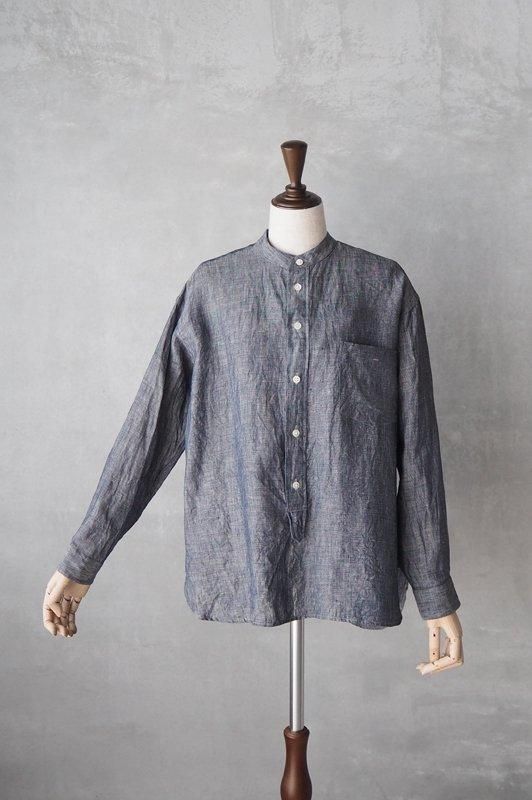 リネンシャンブレー プルオーバーシャツ | WOMENS - Daja オンラインストア