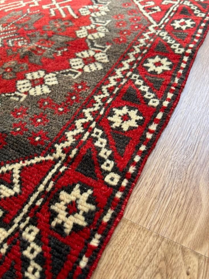 ヴィンテージターキッシュラグ オーバーダイラグ トルコラグ